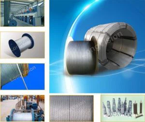 Drut ze stali ocynkowanej o wysokiej zawartości węgla